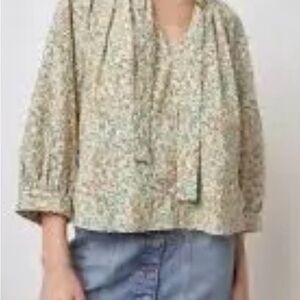 Rails Multicolor Floral Blouse - Size Medium - MSRP: $188